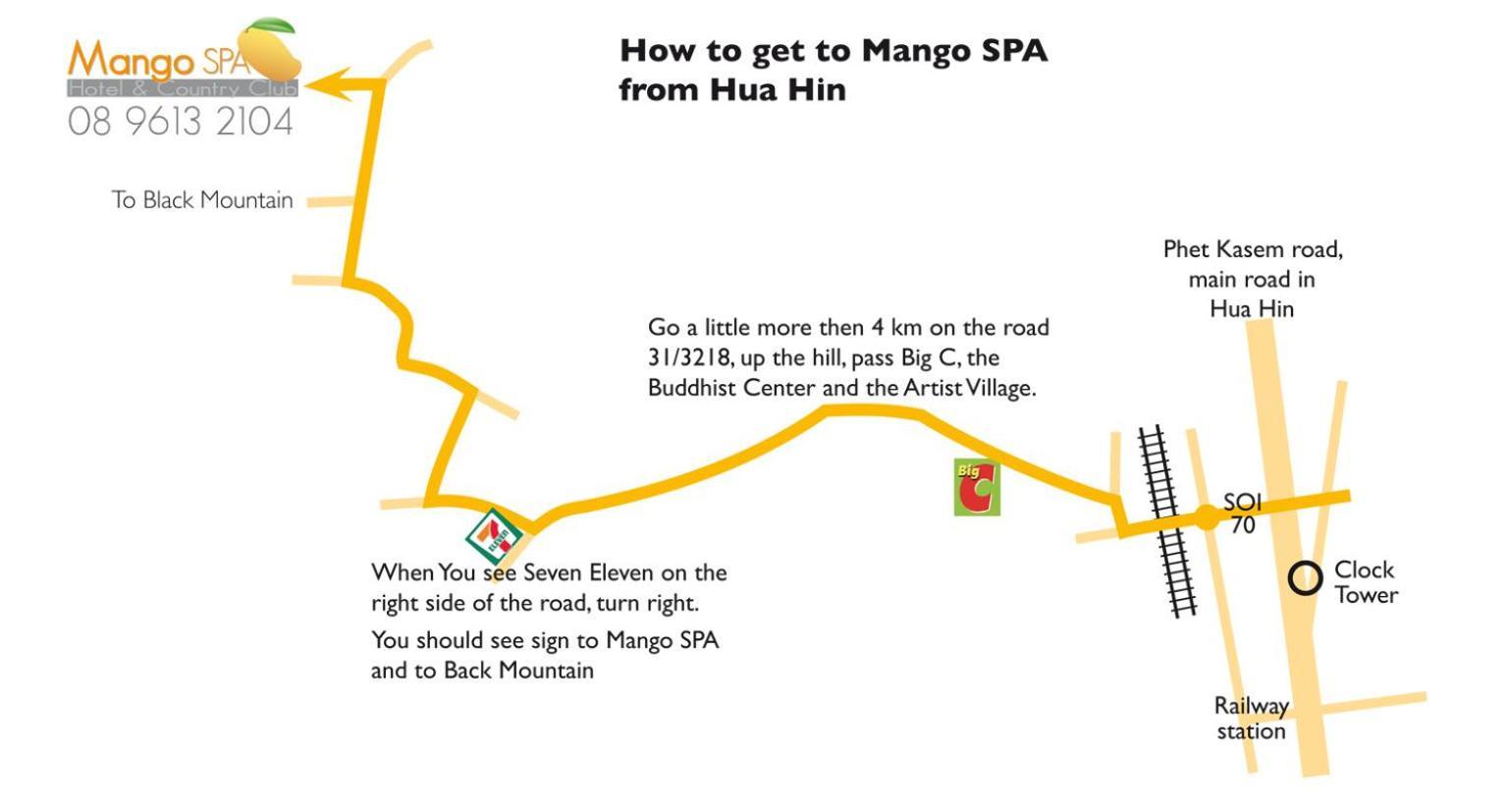 Mango Spa & Resort Hua Hin Eksteriør billede